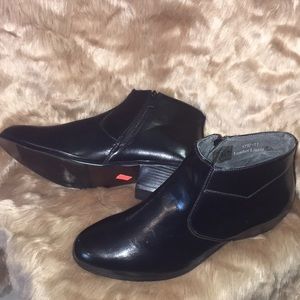 Black leather Lining men’s dress shoes